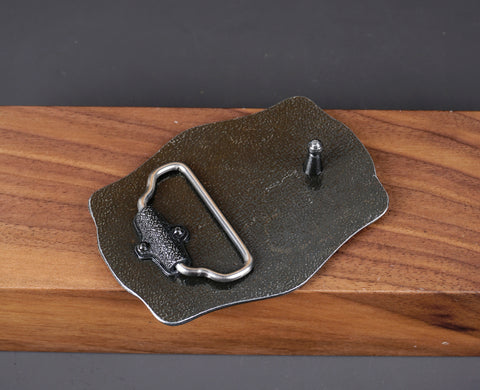 Western vintage cowboy belt buckle