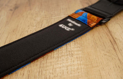 the backside of ukulele strap