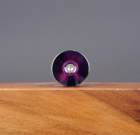 Custom Skull Bike handlebar end plugs