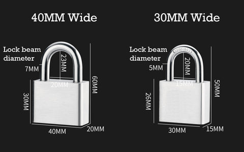 Custom Stainless Steel Padlock