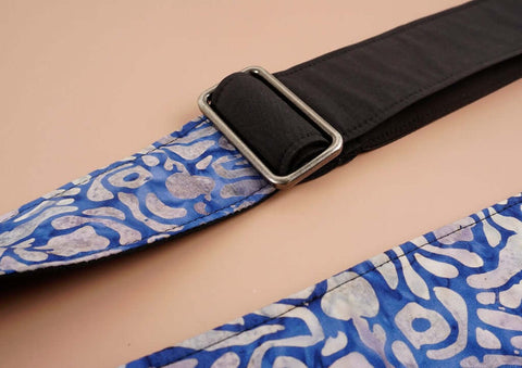 4uke guitar strap with maze printed-detail-2