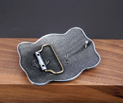 Personalized Vintage Monogram Engraved Belt Buckle-3