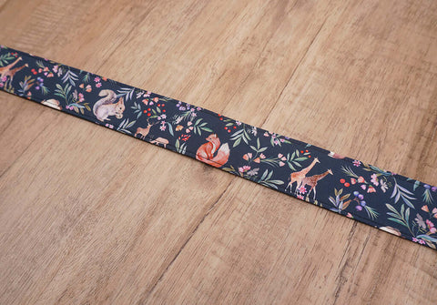 nature world ukulele shoulder strap with leather ends-4
