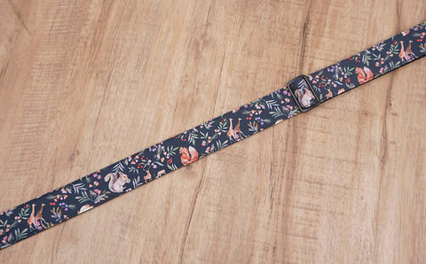 nature world ukulele shoulder strap with leather ends-6