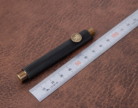 Custom Mini Travel vintage fountain pen with engrave-3