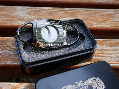 Personalized Cigar Cutter with engraved name-4