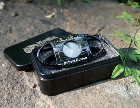 Personalized Cigar Cutter with engraved name-7