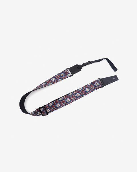 Thorn Daisy ukulele shoulder strap with leather ends-1