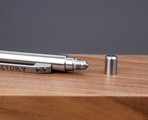 Personalized Titanium Bolt-Action EDC Tactical Pen-5