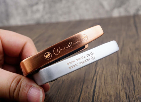 Personalized engraved Guitar Capo with name or message-5
