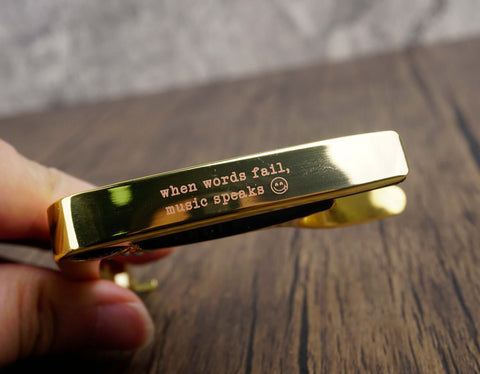 Personalized engraved Guitar Capo with name or message-6