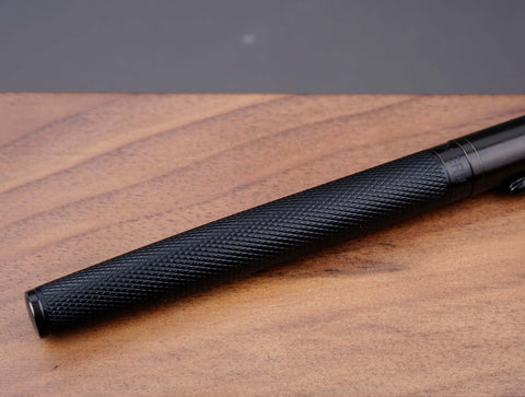 Custom black fountain pen & ink with engraved-6