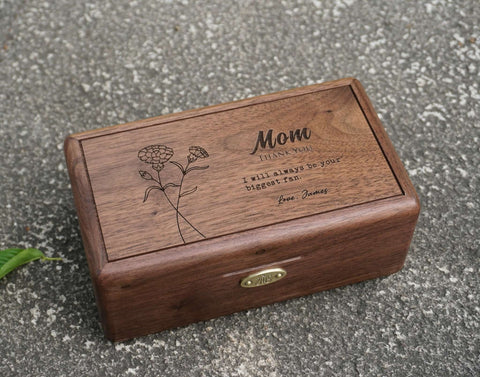 Personalized Plus JEWELRY MUSIC BOX, howls moving castle music box, anastasia music box for girl, baby, ghibli music box, mother's day gift-3