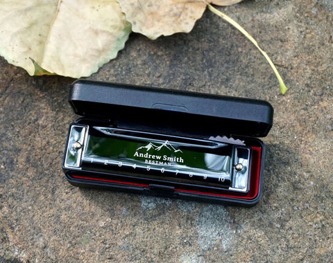 Custom Engraved Diatonic Harmonica For Kid Adult Beginners-9