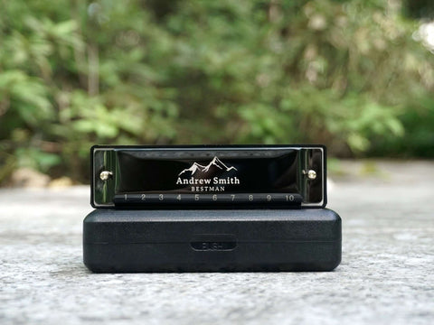 Custom Engraved Diatonic Harmonica For Kid Adult Beginners-3