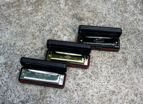 Custom Christmas Diatonic Harmonica with engraving-3