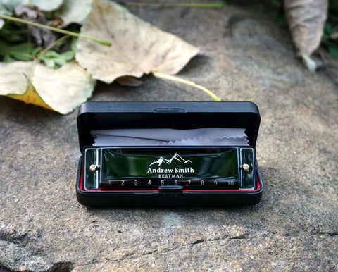 Custom Engraved Diatonic Harmonica For Kid Adult Beginners-1