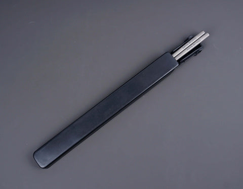 Personalized Titanium Chopsticks Set & Travel Case with Engraving - Customizable Gift for Foodies and Travelers-5