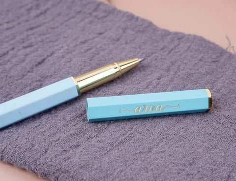 Personalized Engraved Beautiful Lady Ballpoint Pen-4