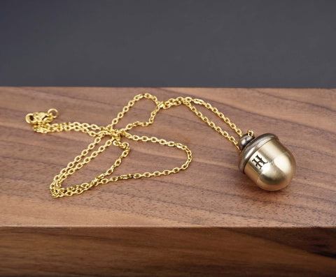 Customized Waterproof Chestnut Cremation Urn Necklace for Pet and Human Ashes - Personalized Memorial Keepsake Jewelry for Men and Women-4