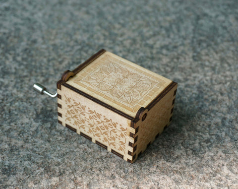 Custom You're My Sunshine Wooden Music Box