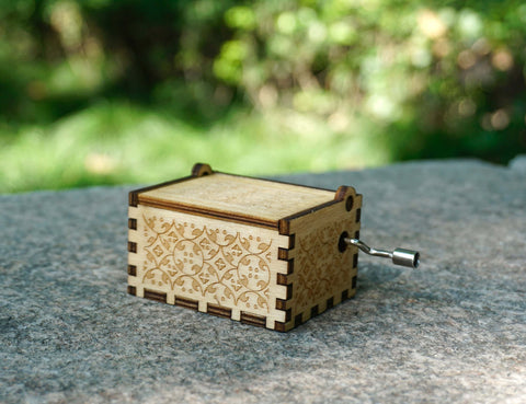 Custom You're My Sunshine Wooden Music Box