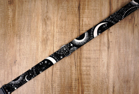 moon star glow in the dark ukulele shoulder strap -5
