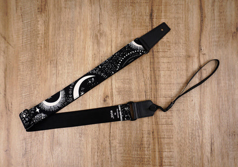 moon star glow in the dark ukulele shoulder strap -6
