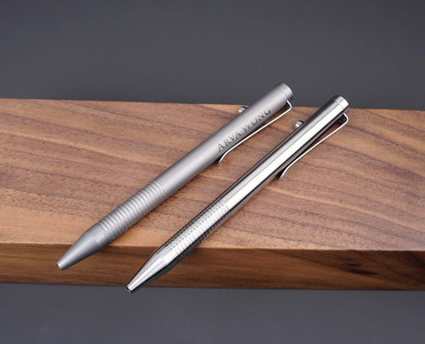 Titanium Bolt-Action EDC Pen