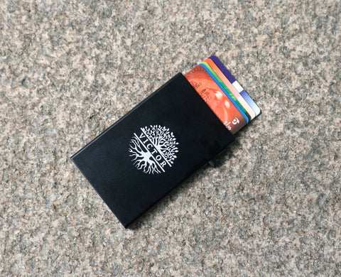 Custom Slim Men's Pop Up Card Holder Wallet-5