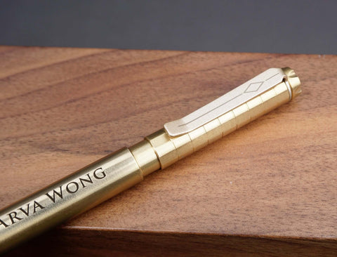 Personalized EDC Metal Ballpoint Tactical Pen with engraved, Custom EDC Pen for Him, Signature Pocket Size Pen-6