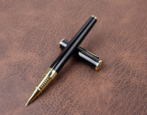 Personalized Black Executive Ballpoint Pen & Gift Box set-3