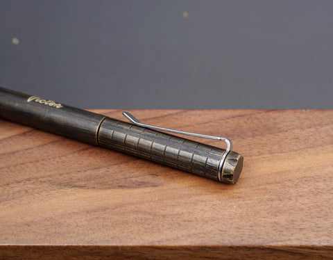 Personalized EDC Metal Ballpoint Tactical Pen with engraved, Custom EDC Pen for Him, Signature Pocket Size Pen-3