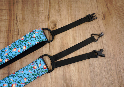 pomegranate clip on ukulele hook strap-4