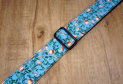 pomegranate clip on ukulele hook strap-5