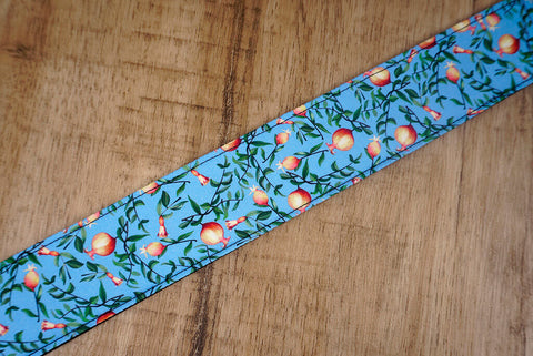 pomegranate clip on ukulele hook strap-7