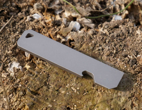 Custom Engraved Titanium Pry bar EDC Multi-Tool -3