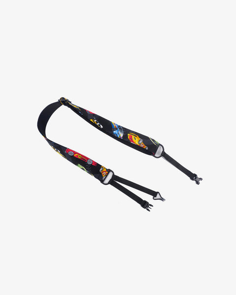 race car clip on ukulele hook strap no drilling, no button -1