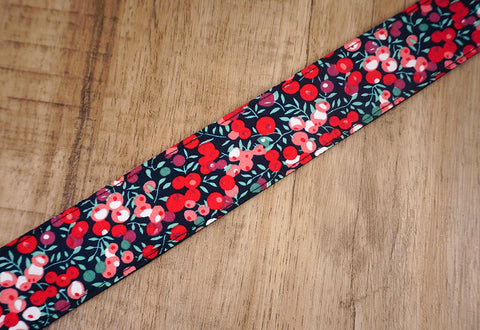 red berry clip on ukulele hook strap-7