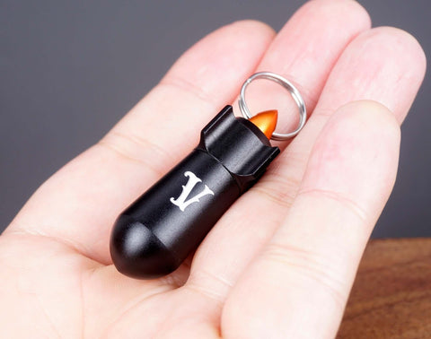Personalized Rocket CREMATION URN KEYCHAIN, pet man women Ashes Jewelry, waterproof Ash Jewelry, water proof urn, pill box-3