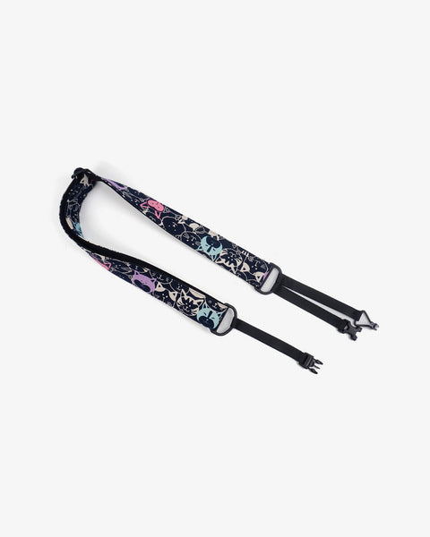 smile cat clip on ukulele hook strap-1