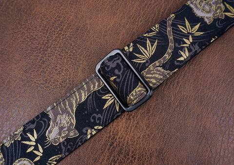tiger and bamboo clip on ukulele hook strap, no drill, no button-5
