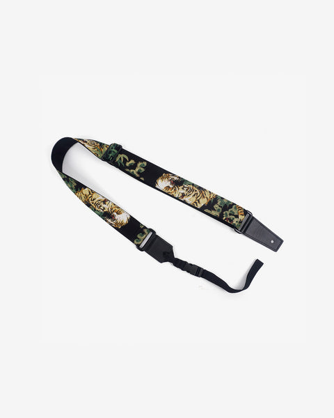 tiger ukulele shoulder strap with leather ends -1