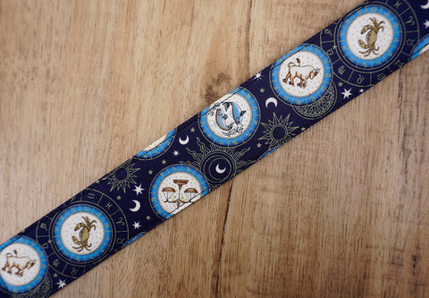 zodiac signs clip on ukulele hook strap no drilling, no button-2