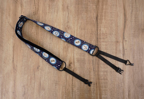 zodiac signs clip on ukulele hook strap no drilling, no button-3
