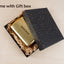Personalized Solid Brass Cigarette Case