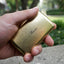 Personalized Solid Brass Cigarette Case