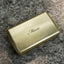 Personalized Solid Brass Cigarette Case