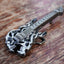Personalized Skull Guitar BELT BUCKLE for man with message engraved, Custom Belt Buckle for him, Groomsman, Cowboy-3