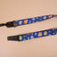 shell printed ukulele shoulder strap-front-2